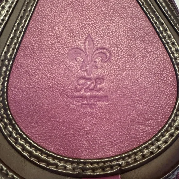 Vera Pelle Fuchsia and Chocolate Backpack - Picture 2 of 15